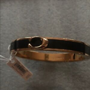 Coach Black and Gold Bracelet